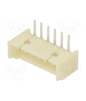 125SH-A-06-TR Connector: wire-board; socket; male; PIN: 6; 1A; 250V; angled; THT YgWVYbMiZdPRIExYlzDHcm7peWLff-15CFtlye22KRY