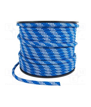 IRPP12BLU100 Rope; polypropylene; Ørope: 12mm; L: 100m; with a core; blue hwpQMngGL9pveuuYRIKXocfUDVufJvAIEeLmEygmZjM