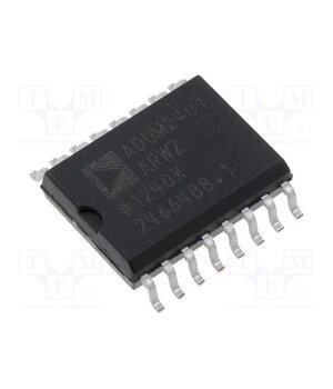 ADUM2401ARWZ IC: interface; digital isolator; 1Mbps; iCoupler®; 2.7÷5.5VDC; SMD XbQm5gdEXwY_orcEo3L5qNMobOGyafAufhzBXPlIVAM