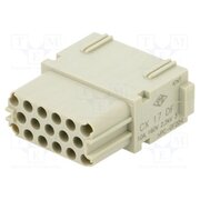 CX 17 DF Connector: HDC; contact insert; female; MIXO; PIN: 17; 10A; 250V Qeaaz6kxeb7_qTfK68ljR0ZOAbgmcmXhopJfhR6M7x4