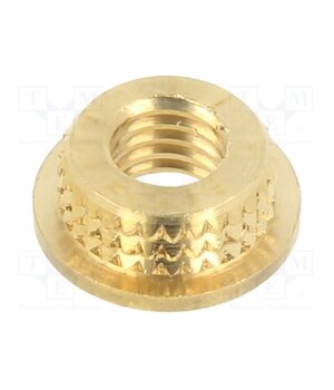 0006M5 Threaded insert; brass; M5; BN 37905; L: 3mm; for plastic MNFcKtya99ETr85Dya2EDYU66yGn8a5qVRpjFXc2f8w