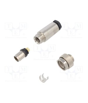 99 0421 10 07 Connector: M9; plug; male; Plating: gold-plated; 125V; 1A; IP67; 712 8XbQAa5Nv4TTJru_gtaNzddXL0aBq2O826SPkDr9bNI