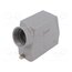 09300160541 Enclosure for connectors: HDC; size 16B; for cable; Han; angled 7cgdygGQ4ied16jJyTO8Zgwuk1WBO6A9sLd4YFAzMv4
