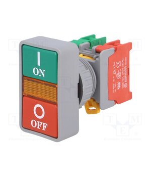 DPB-30-1O/C Switch: double; 30mm; Stabl.pos: 1; NC + NO; green/red; IP65; DPB30 jd80ufuWN17fUGNBsiVVeHke5ZfQUD8Sui4OPKgGjYk
