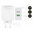 POWER SUPPLY - POWER SUPPLY 2xUSB QC3.0(28W); QC3.0: 5V/3A;9V/2A;12V/1.5A, white AMS0528QC3B+2.jpg