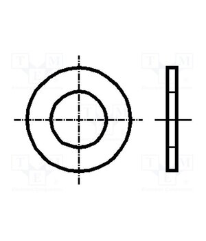 8030804 Washer; round; M10; D=22mm; h=2mm; A2 stainless steel; BN 84540 NQNL4kivIUStB9H0HsZY5sq0DEmaUnWpjHYUddxsxRU