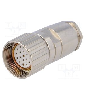 2135 RKC 190/13,5 Connector: M23; plug; PIN: 19(3+16); female; soldering; for cable lRa1RYqPbn-TAcNc4Zip3FSMZZFxIT6vMJtDoNIVkGE