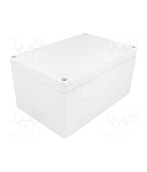 1554TGY Enclosure: multipurpose; X: 120mm; Y: 180mm; Z: 90mm; 1554; ABS; grey 8o2J9RxzWxZyUTOXv3K4hBSO43gfdKoJDE2xr36U6Xw