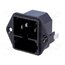 4301.0501 Connector: AC supply; socket; male; 10A; 250VAC; C14 (E); KEA; IP40 SsREjgmwQg36ZN0mLXRwDtTFiU9FqazW3tqVXQgMovc