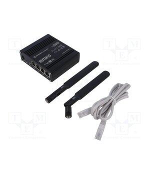 RUTM10000000 Router; Number of ports: 4; 9÷50VDC; Kit: power supply; RJ45; RUTM eSeGi7V8et90_BL9dFWV_R1GhhsI8qCim6RS776sQPo