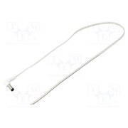 A21-TT-T035-050WH Cable; 2x0.35mm2; wires,DC 5,5/2,1 plug; angled; white; 0.5m LKgLYTIMD83uFBEp5qOidx35_rvNBjZjtz_QtDkTz5U