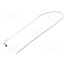 A21-TT-T035-050WH Cable; 2x0.35mm2; wires,DC 5,5/2,1 plug; angled; white; 0.5m LKgLYTIMD83uFBEp5qOidx35_rvNBjZjtz_QtDkTz5U