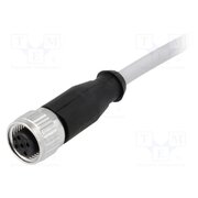 C21320000000016 Connector: M12; plug; female; PIN: 5; straight; cables; 1m Sv6QVWfG8lVyIFfzgVjQHyJQKRmrZI-jmU86LbmmmwI