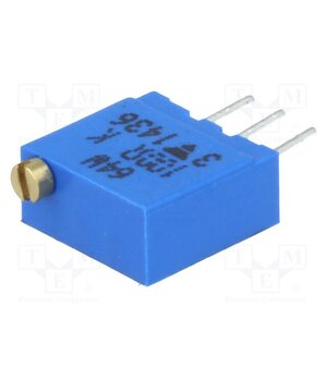M64W101KB40 Potentiometer: mounting; vertical,multiturn; 100Ω; 500mW; THT RFnPrANVZuRrJNGDGfBCgdRp-2tXeTh8nRijSv1-CBs