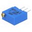 M64W101KB40 Potentiometer: mounting; vertical,multiturn; 100Ω; 500mW; THT RFnPrANVZuRrJNGDGfBCgdRp-2tXeTh8nRijSv1-CBs