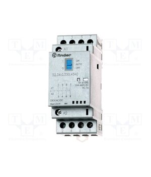22.34.0.230.4340 Contactor: 4-pole installation; 25A; 230VAC,230VDC; NO x4; IP20 JoGMO376PcnrFOjHjZfhKsNCOWW4kHJYCr-77TBvtjE