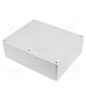 1554Y2GY Enclosure: multipurpose; X: 240mm; Y: 300mm; Z: 95mm; 1554; grey; IP68 mKKx52io3Xv6tzVoJ8E4N4Q3QhKYJ5n10wXuUmcsmKU