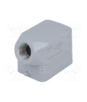 MHO 06 L20 Enclosure for connectors: HDC; size 44.27; for cable; for latch tn9y9jQ1XaJ2B7comjAhIxwPuCvPrf8oz5axQMJ3Z28