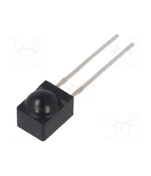 BPV22F-AS12 PIN photodiode; THT; 950nm; 870÷1050nm; 120°; convex; black alvrG6bmB9K2TyQiJGv2BZR0o07JCGpsQ09X4m9UAqs