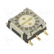 ERD716RMZ Encoding switch; DEC/BCD; Pos: 16; SMT; Rcont max: 200mΩ; 5.1Ncm 149lULGbCZc6JsfI1-RbdGk8901cOk4q_fiS8JxGENY