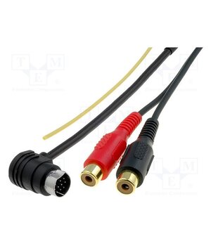 MFD-2XRCA/GN Aux adapter; RCA; Audi,Seat,VW,Škoda; 1m MsTW9Of0AtdhiRig21U8EBvweXfFtfdFDj3BQ3PiUac