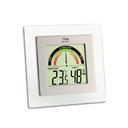 THERMOMETER/HYGROMETER in-door, color-full LCD,  with comfort indication