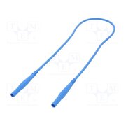 66.9391-05023 Test lead; 32A; banana plug 4mm,both sides; insulated; Len: 0.5m zxFjNOtLqCfx3U0F0zc9Q89ov_Gjv3Xkv5B9ccRSEKk