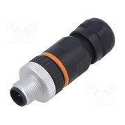 381166323 Connector: M12; plug; PIN: 5; male; 60V; straight; IP67; for cable Y0pSwXJLKkTRJXnq6x5GRlgvVR5ngnooQ5RGC3B22ww
