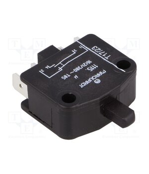 1115.0101 Switch: door; Pos: 2; SPST-NO + SPST-NC; 16A/400VAC; Body: black NvqXCJ4FQI5Zx2ULPQd_Vo01szP2sdI759c3QShqDSk