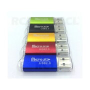 KORTELIŲ skaitytuvas - adapteris USB2.0 <-> MicroSD T-Flash TF