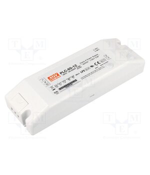 PLC-60-12 Power supply: switching; LED; 60W; 12VDC; 5A; 90÷264VAC; 127÷370VDC 4cwMPkHmP9af5uGJhOXqW-ZkZ9uiFe_aBsSZXuBxMp0