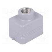 MHV 06 L20 Enclosure for connectors: HDC; size 44.27; for cable; for latch 8tGISThP2MJebOlnXzrPizqtVkQ5Mc8I3YFx4PC92eQ