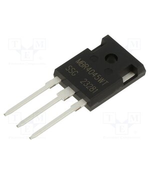 MBR4045WT Diode: Schottky rectifying; THT; 45V; 40A; TO247AD; Ufmax: 800mV EPWMXgcq1DwPiaZ1hmx4oxekKTsYky2QRIGIkeFzMdA