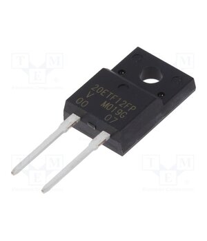 VS-20ETF12FP-M3 Diode: rectifying; THT; 1.2kV; 20A; tube; Ifsm: 320A; TO220FP; Ir: 6mA _6Yzk3Kbl9sDVV0P2SoDIIga2ydWr_LMqWQC9LNc4QA