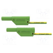 VSFK 8500 / 2.5 / 100 / GNGE Test lead; 32A; banana plug 4mm,both sides; Urated: 1kV; Len: 1m k3AV1JbqATB0U2uz3dZGSDJBcDv1QoHYSGxHyEuKmcE