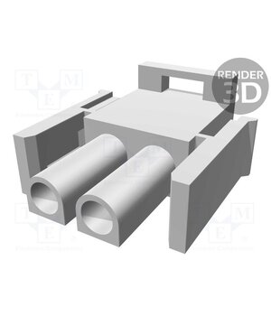 1-480698-0 Connector: wire-wire/PCB; plug; male/female; PIN: 2; 600V; 6.35mm MvsBMMn3Gmt3wulAFOJrSSE8mOAtccPBjQggtZAYtW4