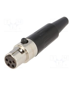 AG5F Connector: XLR mini; plug; female; PIN: 5; for cable; soldering; 4A 9ojIfpya05Icx1ocNNeVySJz5p5zbjU_hvH-NHPz98k