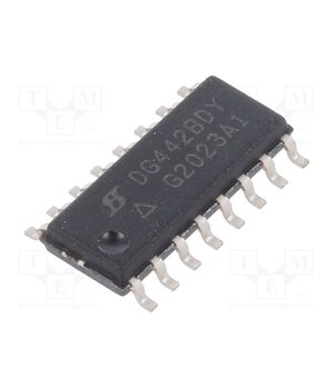 DG442BDY-E3 IC: analog switch; SPST-NO; Ch: 4; SO16; -15÷15V; tube JlFXP9xidk_Qvu51hOKkUOlIyrb5WwMAJg1qW0_aTL4