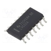 SN74LVC02AD IC: digital; NOR; Ch: 4; IN: 2; SMD; SO14; 1.65÷3.6VDC; -40÷125°C fpMLroUs5JaeLISMQzQoKyhboxRSfuNXQV9rz0CNQ3s