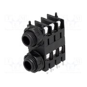 FCR1124 Connector: Jack 6,3mm; socket; female; ways: 3; screw; THT; tinned AUBZAWHqQ5ArAK1Q1MR_OnW71w3a-ovJuNWNzInrGrk