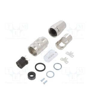 C09131D0031002U Connector: M16; plug; female; PIN: 3; 5A; 300V; C091D; soldering njp610xmTsWLWDe-Tm1VlXvykiD6BXx_bSorYhHM7lM
