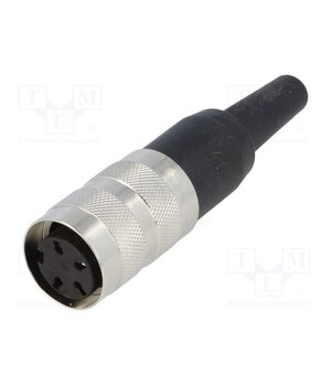 T3301001U Connector: M16; plug; female; PIN: 4; 5A; 300V; C091A; soldering; IP40 iI8fK1z2qaSAgM1NBTq2VGKa4DulrZF7YmTGZ8NtCW4