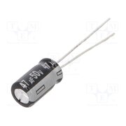 EEUEB1H470SH Capacitor: electrolytic; THT; 47uF; 50VDC; Ø6.3x11.2mm; ±20%; 5000h OSOMmrsCQLojBaMcAjbnmfKDU2DDVhwlJLZsIYdEixM