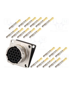 RT0W01419SNH-K Connector: circular; socket; PIN: 19; female; crimped; RT360; IP67 WlqFB506eYyQy9AxpJkklBcxnRju2JQBibO066doXFs
