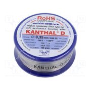 030490 100G Resistance wire; 14Ω/m; -100÷1300°C; 0.1kg; Øout: 0.35mm; FeCrAl ROSNXbTNCo6VAa8fJgOobPkhBOU09luosU8GRDKlxRA