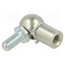 92265 Mounting element for gas spring; zinc plated steel; 13mm 3xZm8dJZo65Bo7XQHcRaTYFJcFxfmLt84AbfaaoSoog