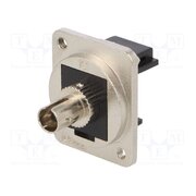 CP30218M3 Connector: fiber optic; coupler; ST,both sides; metal; FT; 19x24mm oJyKSLFjTAZsFL02tdjsCpWqI10mOMtX-wB8vgnRQ6o