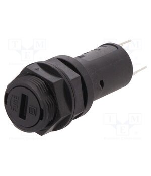 3101.0120 Fuse holder; 5x20mm; 10A; on panel; black; FPG2; 250VAC; UL94V-0 u6DPaqUcqk2eQ46zHbs4S2UO2FzRS3E2E8GWzTaonR8