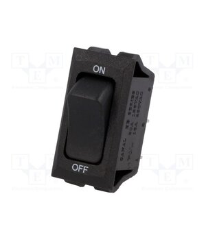 HB-110-C7N-BBR-A ROCKER; SPST; Pos: 2; ON-OFF; 16A/250VAC; black-red; none; UL94V-2 tGsY7P4D8xqdrKoVkoS38TSoY6kBNImhi7oSHH1qa9U