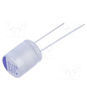 YF1E337M10012PA Capacitor: hybrid; THT; -55÷150°C; Body dim: Ø10x12mm; 330uF; 25VDC RE0Z5RAVjdqM2mmcI4na6iZzTGmFGfhLASuzDj_EQVA